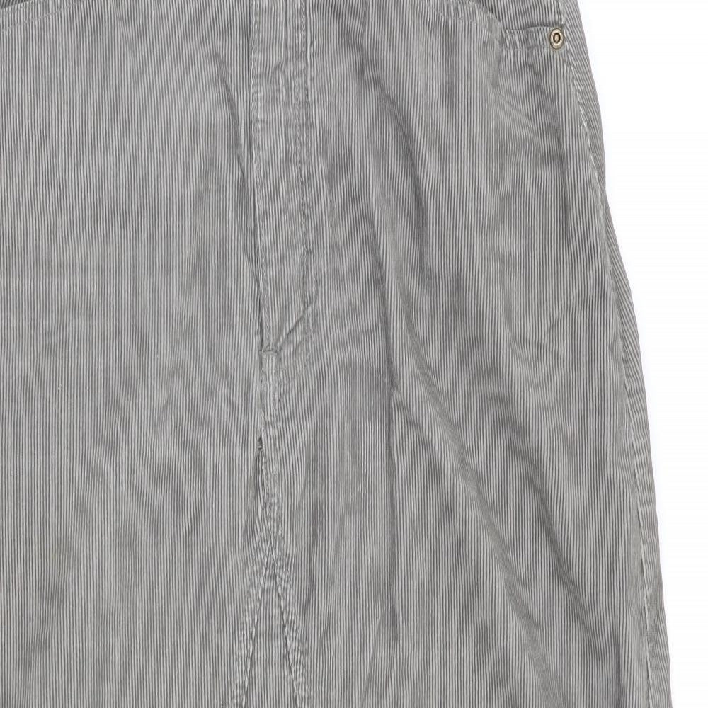 western trading Womens Grey   Flare Skirt Size 30 in