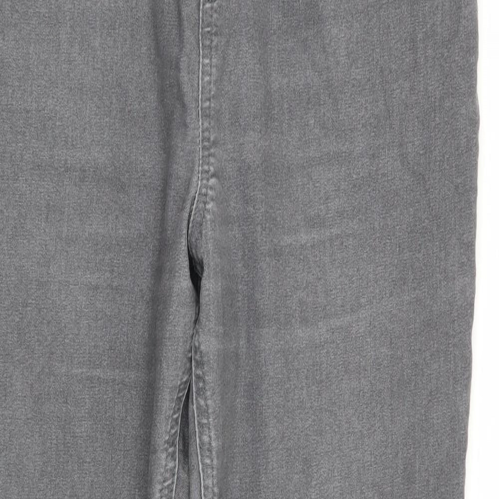 M&S Womens Grey   Jegging Jeans Size 14 L26 in