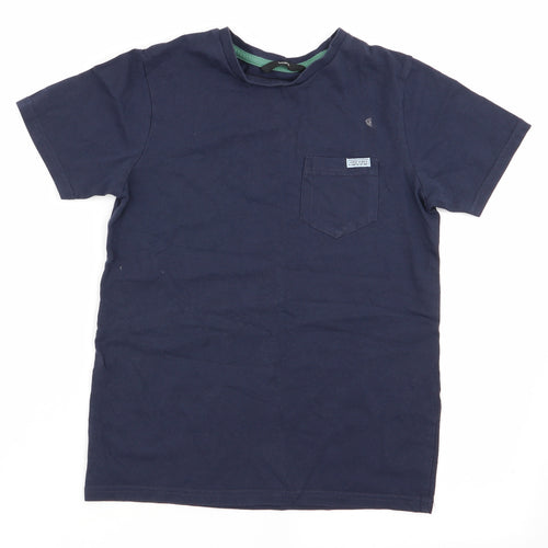 Asda George Boys Blue   Basic T-Shirt Size 9-10 Years