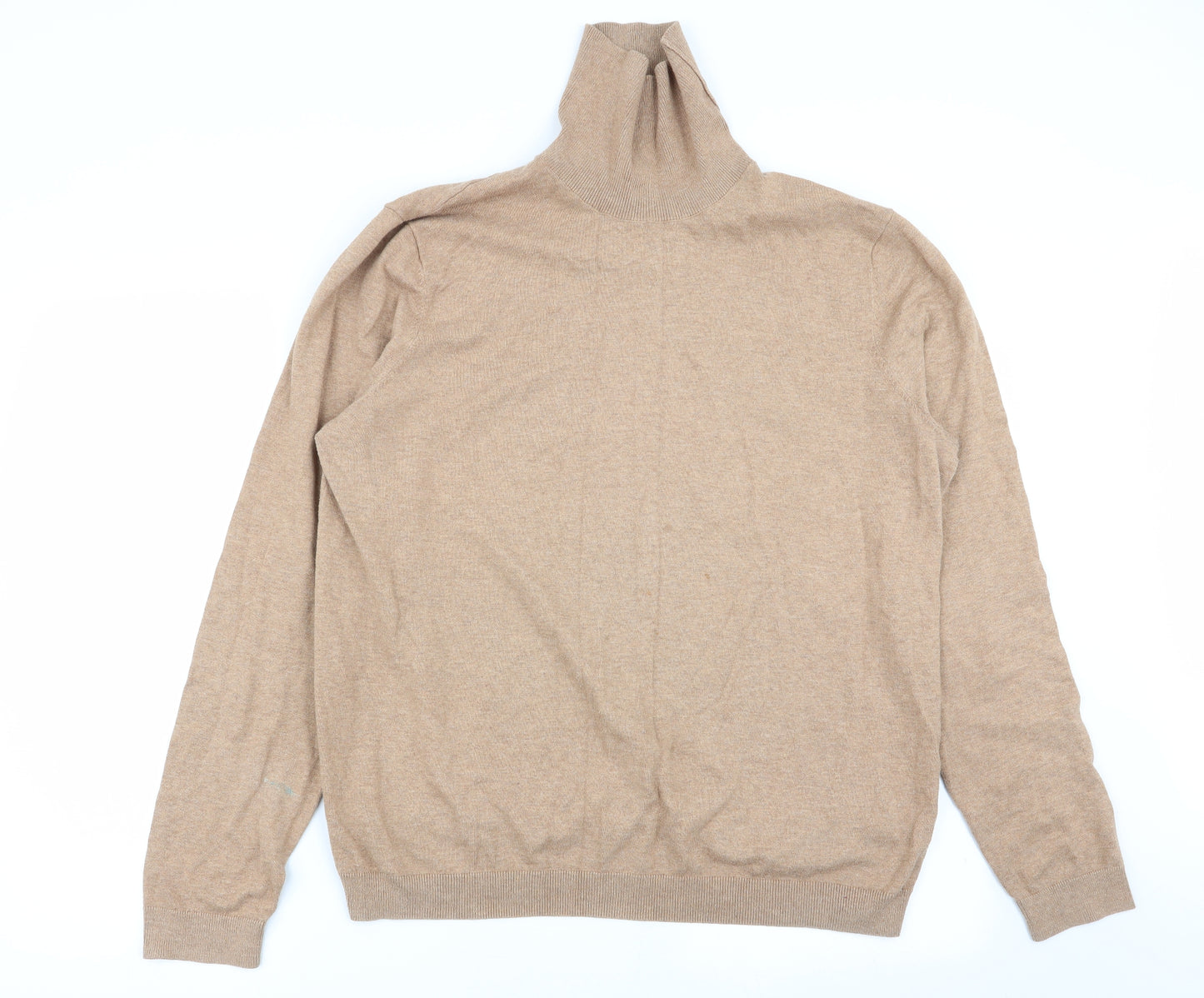 Burton menswear Mens Beige   Pullover Jumper Size XL