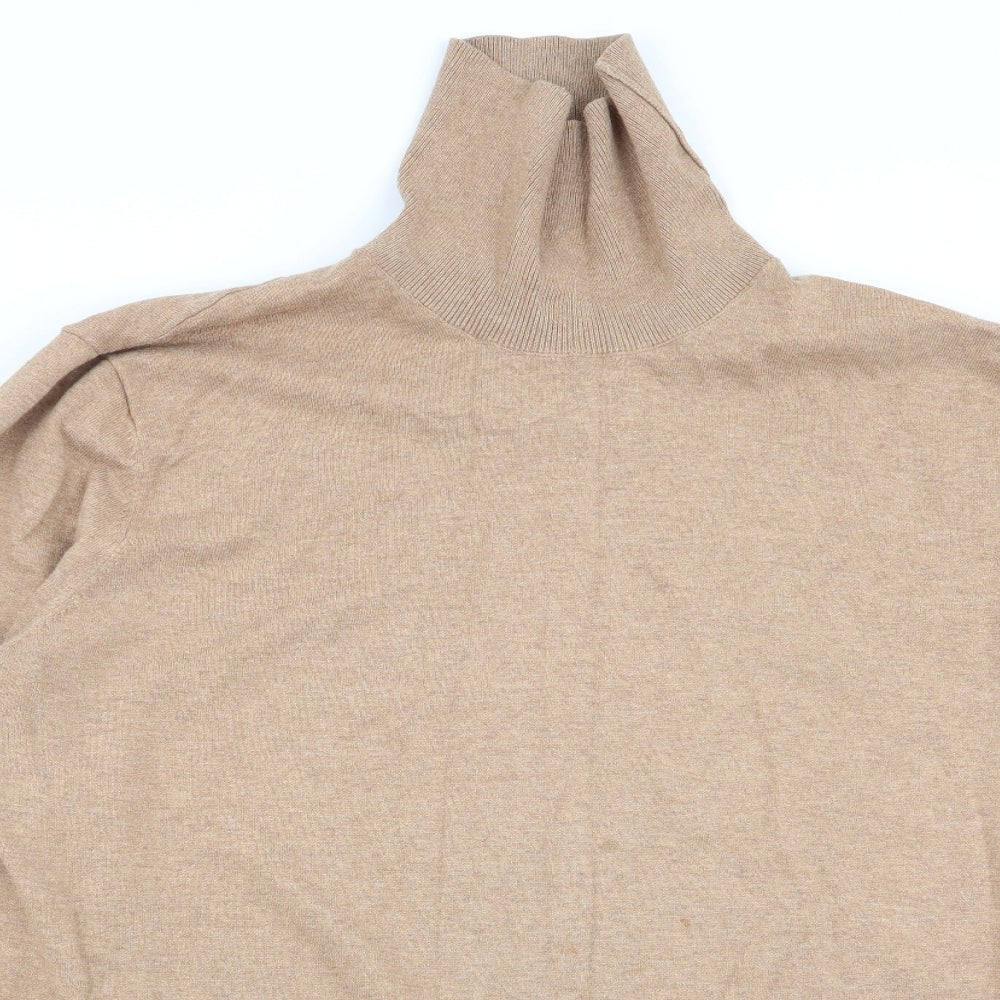 Burton menswear Mens Beige   Pullover Jumper Size XL