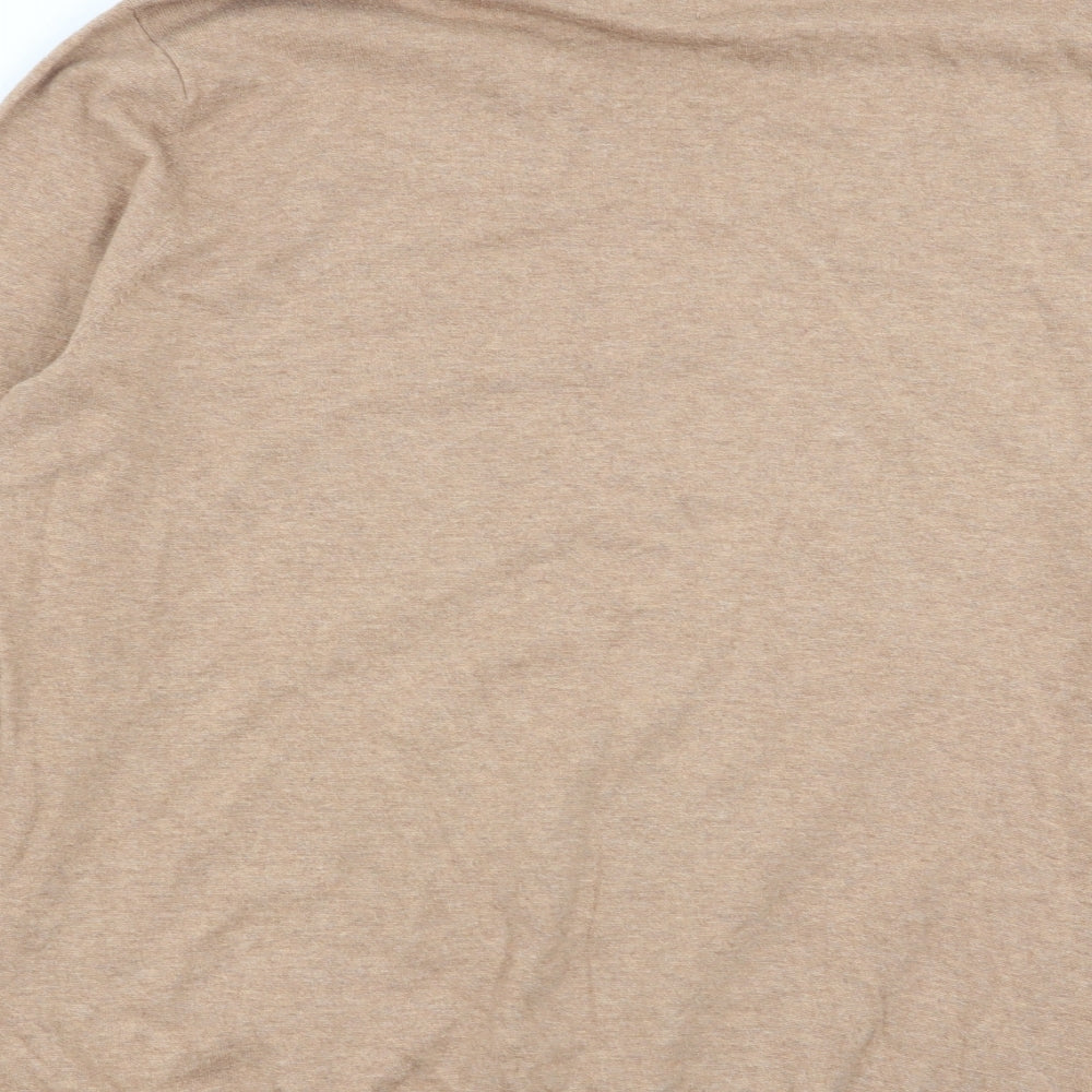 Burton menswear Mens Beige   Pullover Jumper Size XL