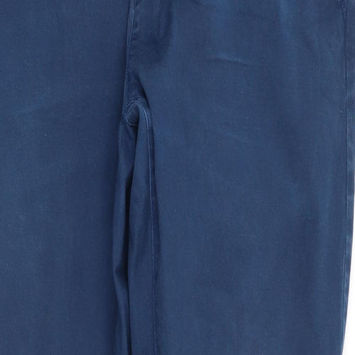 Easy Mens Blue   Chino Trousers Size 36 in L31 in
