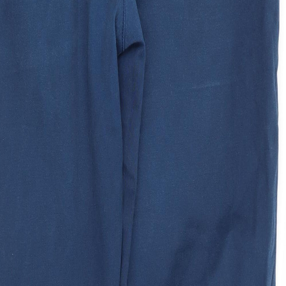 Easy Mens Blue   Chino Trousers Size 36 in L31 in