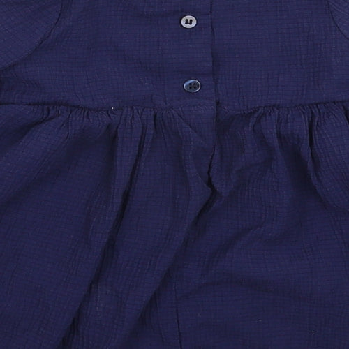 NEXT Girls Blue   Fit & Flare  Size 6-9 Months