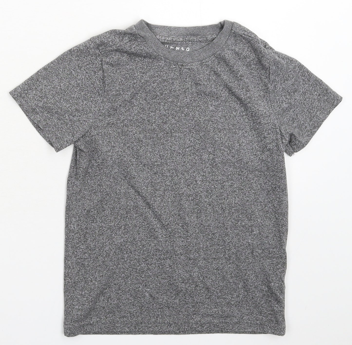 Nutmeg Boys Grey   Basic T-Shirt Size 7-8 Years