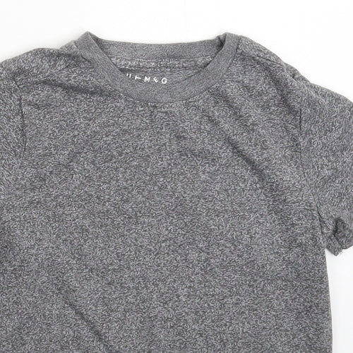 Nutmeg Boys Grey   Basic T-Shirt Size 7-8 Years