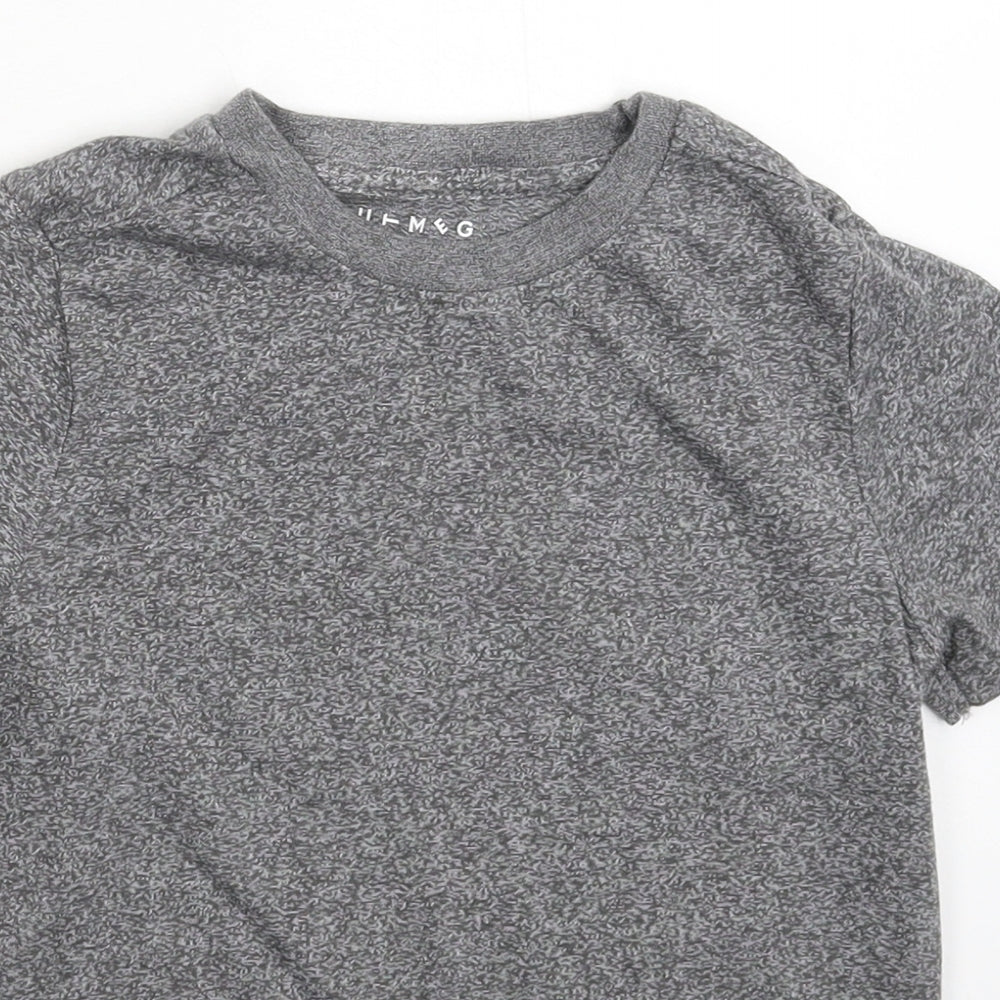 Nutmeg Boys Grey   Basic T-Shirt Size 7-8 Years