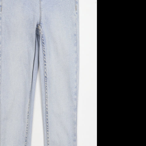 New Look Womens Blue  Denim Jegging Jeans Size 6 L27 in