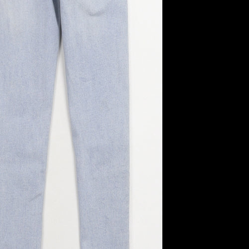 New Look Womens Blue  Denim Jegging Jeans Size 6 L27 in