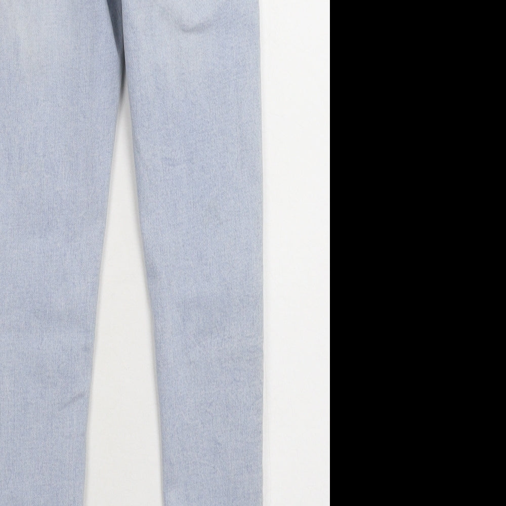 New Look Womens Blue  Denim Jegging Jeans Size 6 L27 in