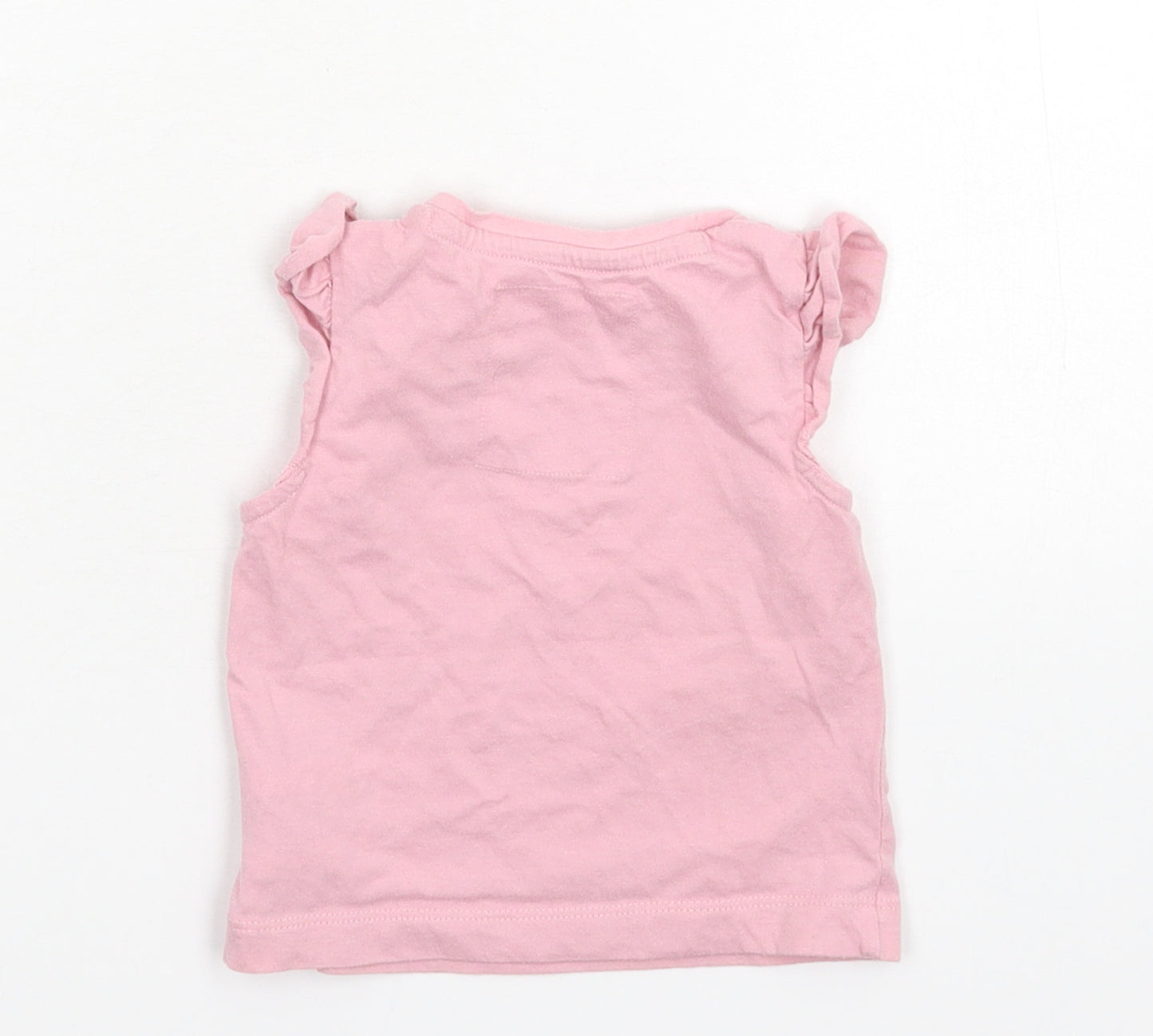 Merc Girls Pink   Basic Tank Size 6-9 Months