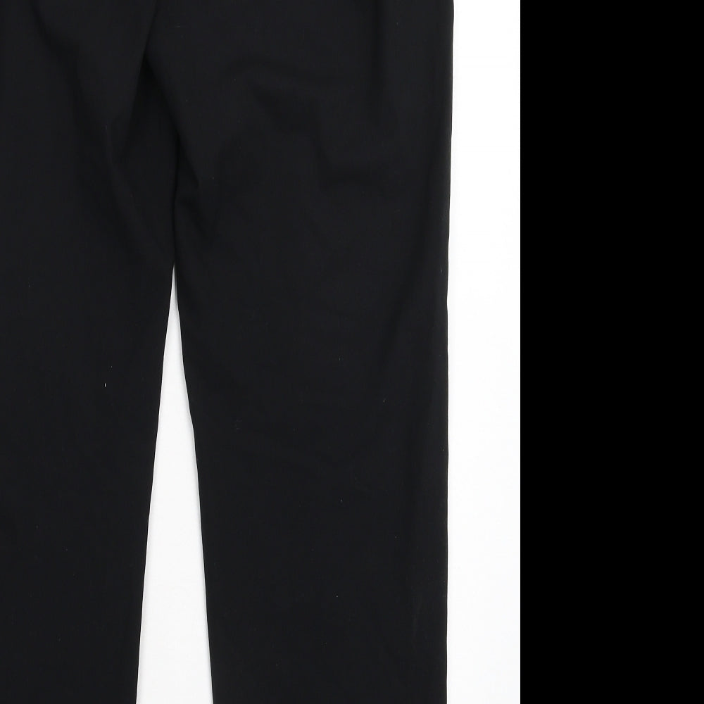 Marks and Spencer Womens Black   Trousers  Size 12 L29 in