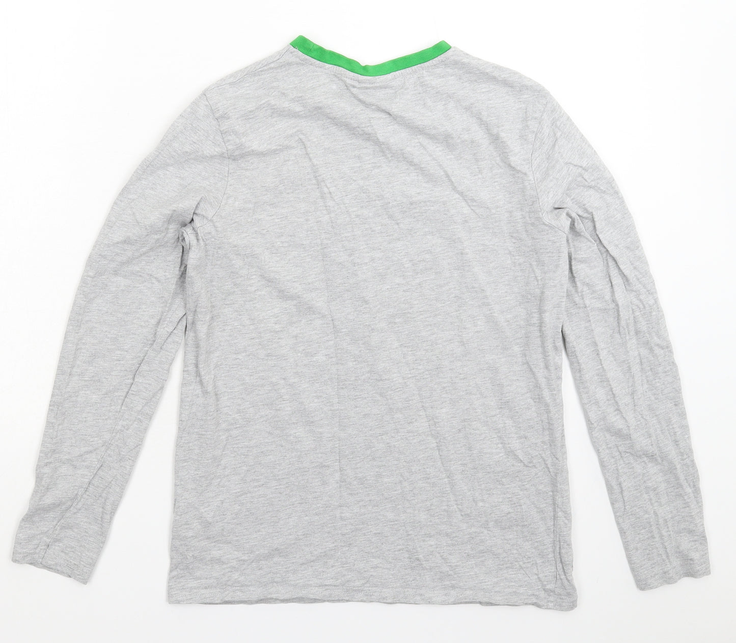 Primark Boys Grey   Basic T-Shirt Size 14-15 Years  - Minecraft