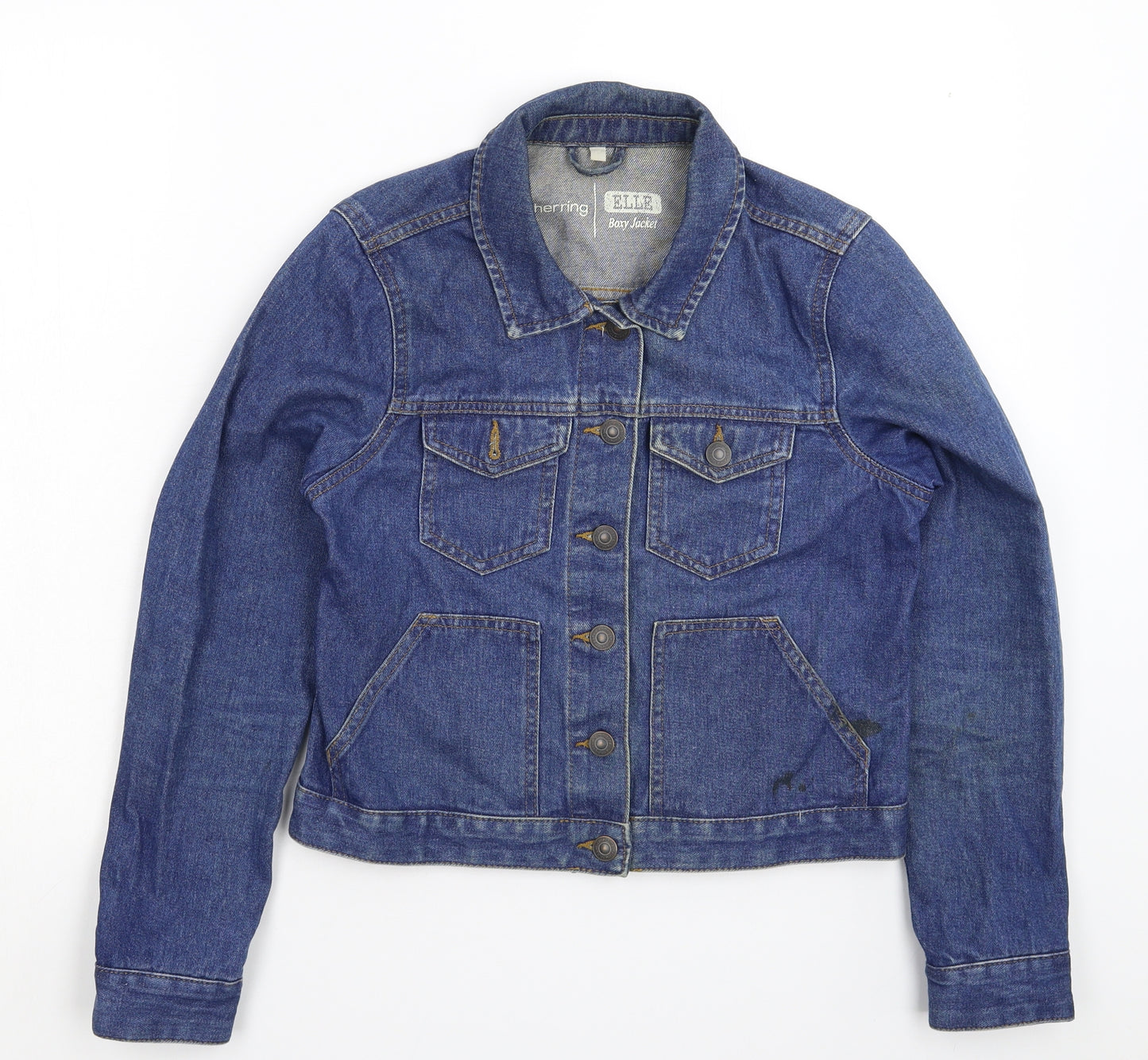 Red Herring Womens Blue  Denim Jacket  Size S