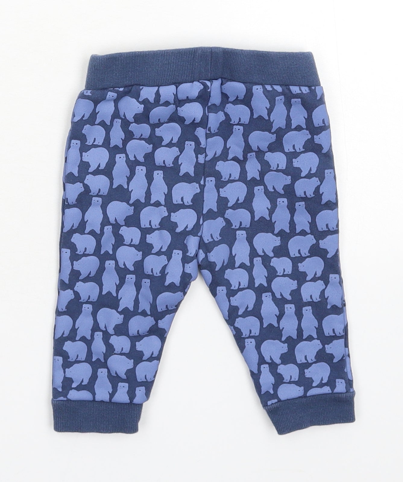 La Redoute Baby Blue   Jogger Trousers Size 6-9 Months