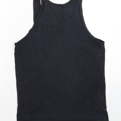 Ames Bros Mens Blue   Basic Tank Size S