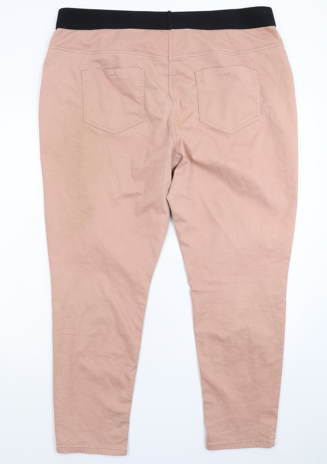 Bonmarché Womens Beige  Denim Jegging Jeans Size 22 L27 in
