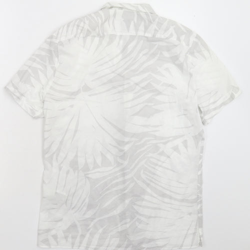 Zara Womens Multicoloured   Basic Button-Up Size S