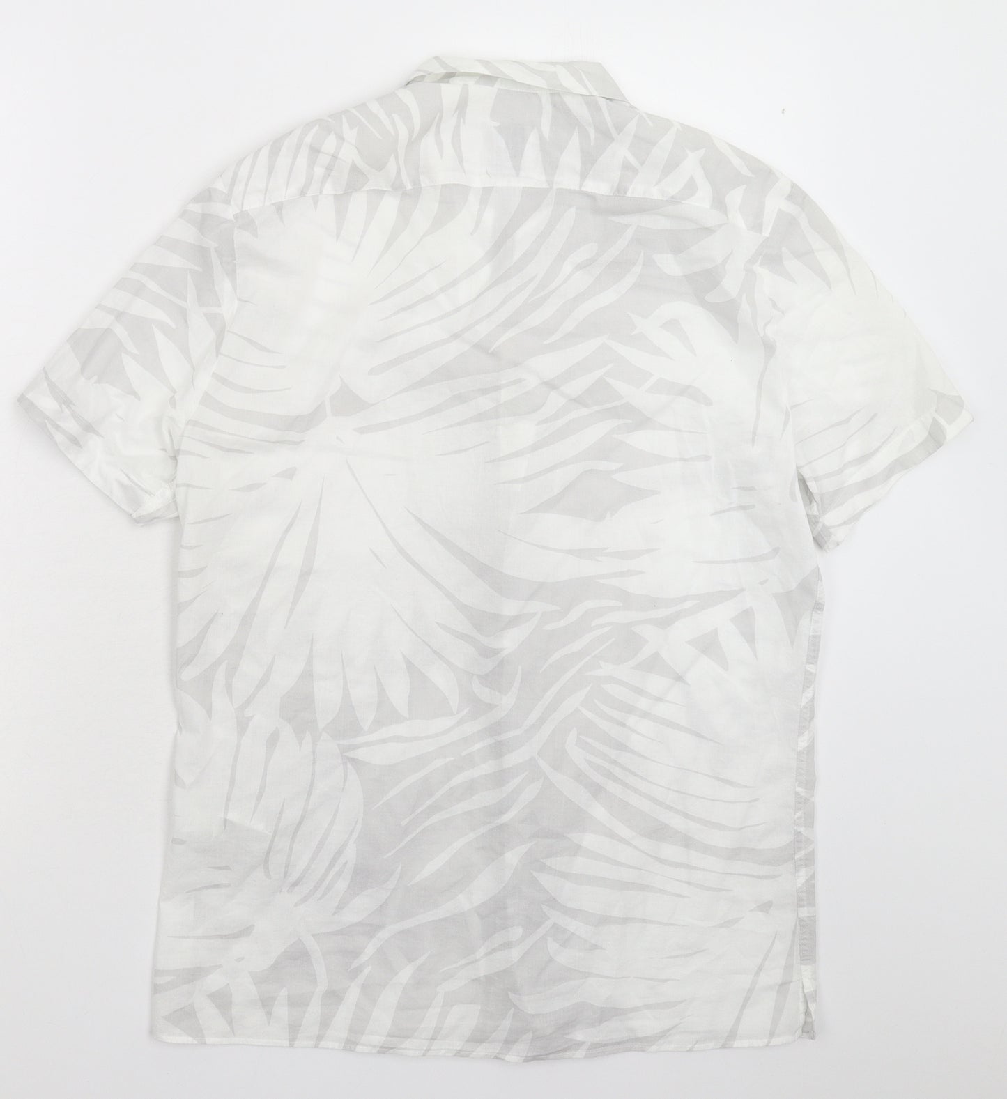 Zara Womens Multicoloured   Basic Button-Up Size S