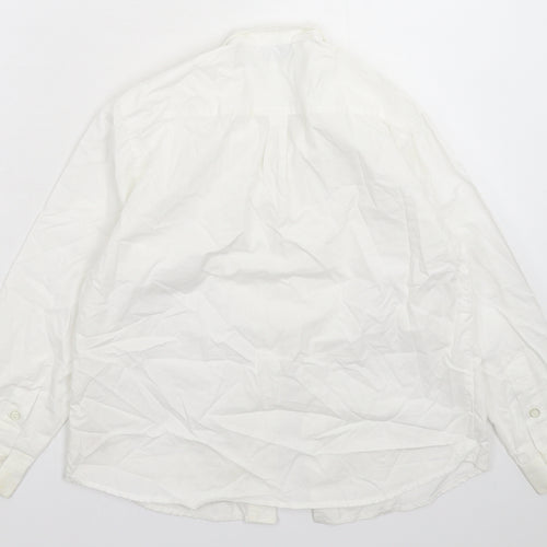 BHS Boys White   Basic Button-Up Size 9-10 Years