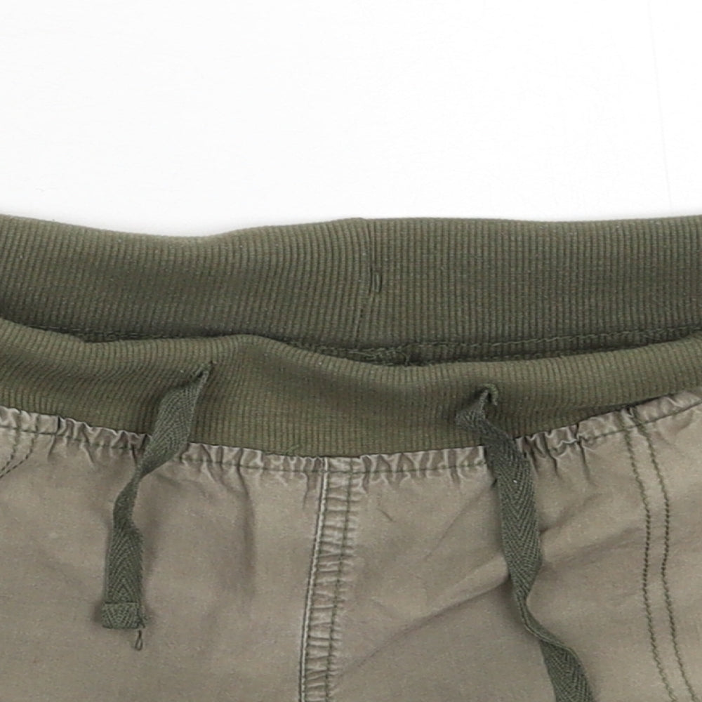 Denim & Co. Womens Green   Hot Pants Shorts Size 10