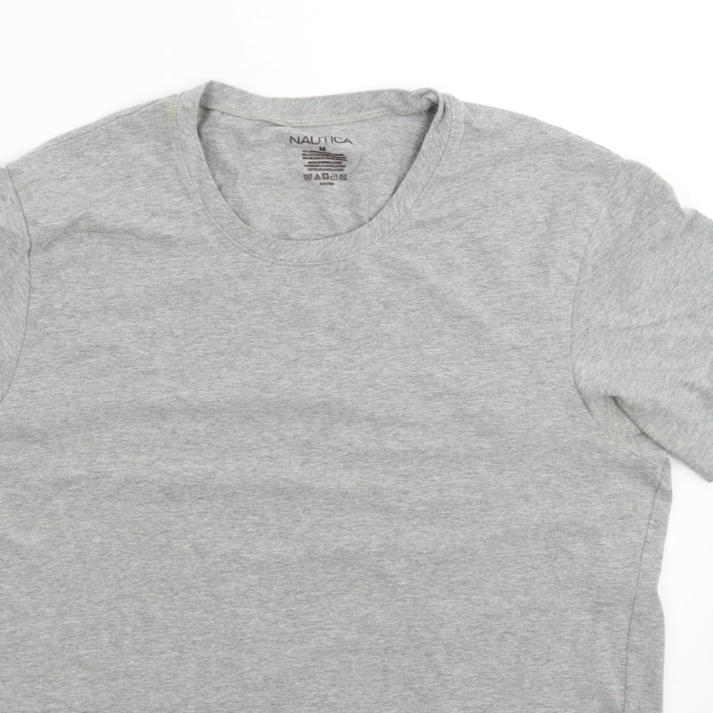 Nautica Mens Grey    T-Shirt Size M