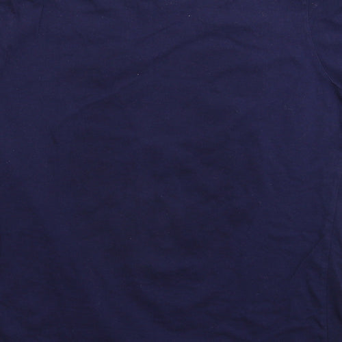 Miso Womens Blue   Basic T-Shirt Size 14