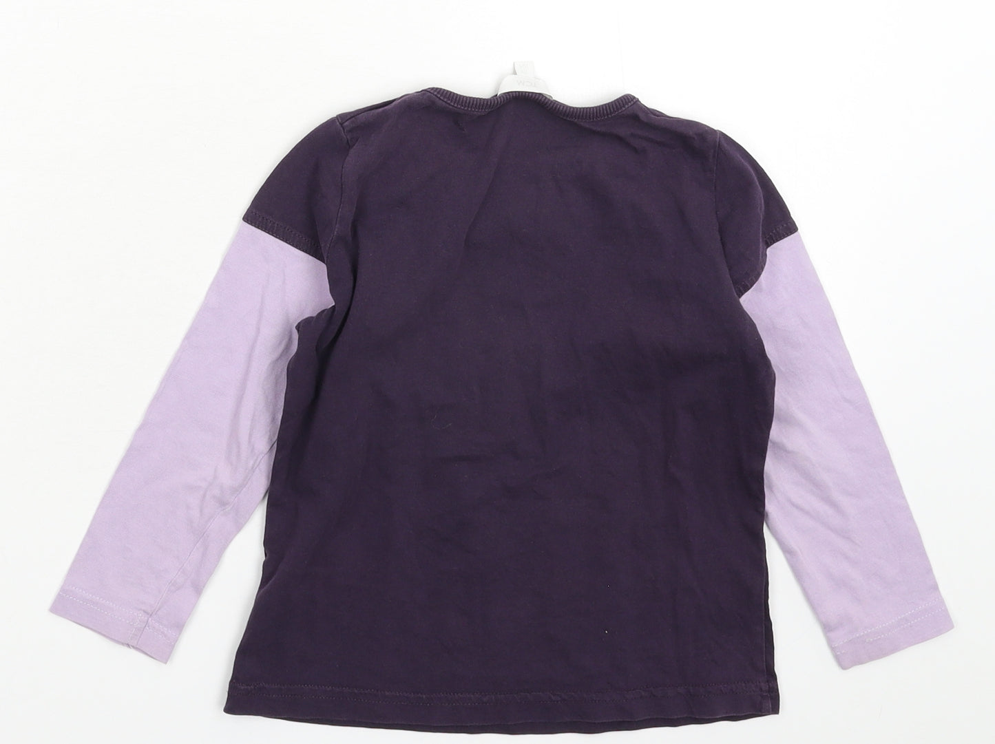 TCM Girls Purple   Basic T-Shirt Size 3-4 Years