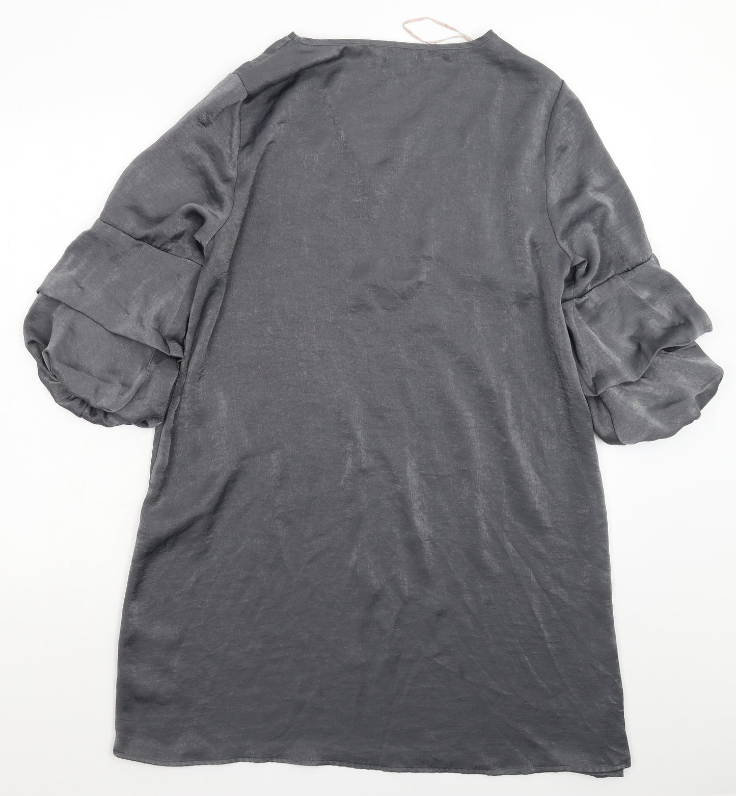 Blue Vanilla Womens Silver   Shift  Size 14