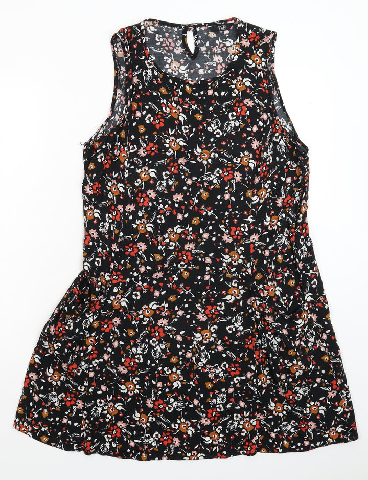 F&F Womens Multicoloured Floral Fit & Flare Size 14