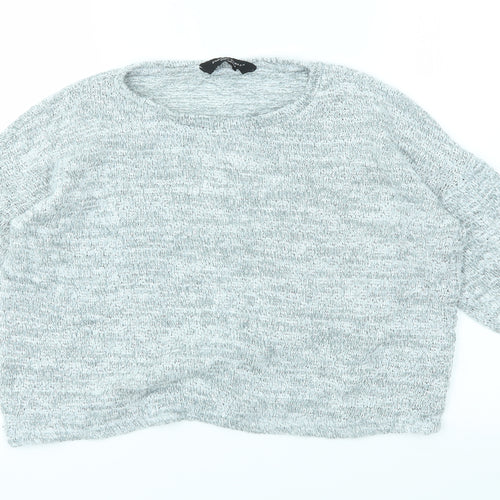 Dorothy Perkins Womens Grey   Basic T-Shirt Size 12