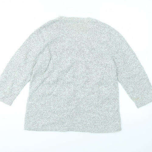 Damart Womens Grey   Pullover Jumper Size 10