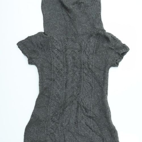 BCBG Womens Grey   Pullover Jumper Size M