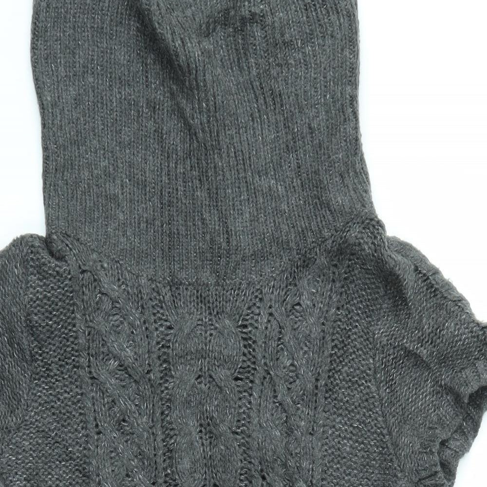 BCBG Womens Grey   Pullover Jumper Size M