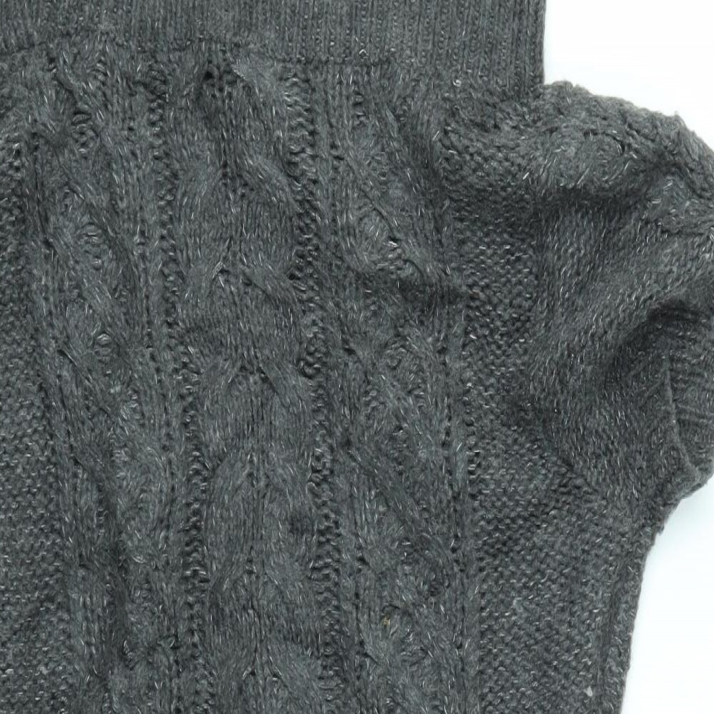 BCBG Womens Grey   Pullover Jumper Size M