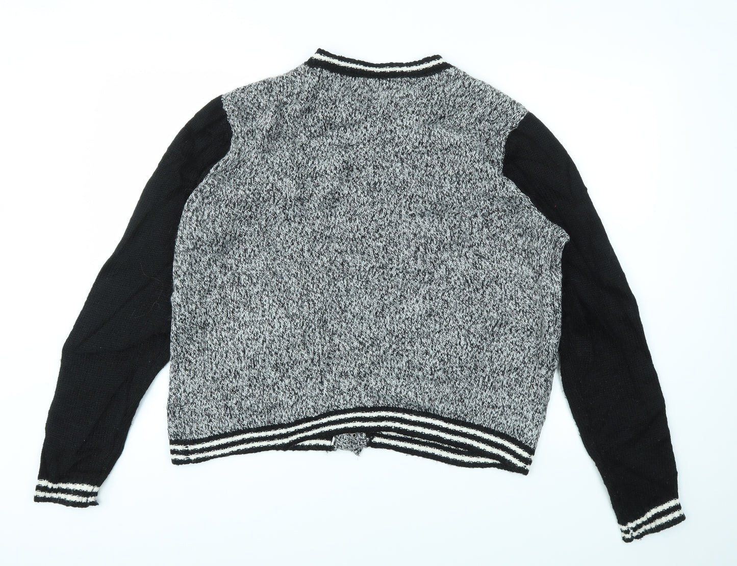 R EDITION  Mens Grey   Cardigan Jumper Size XL