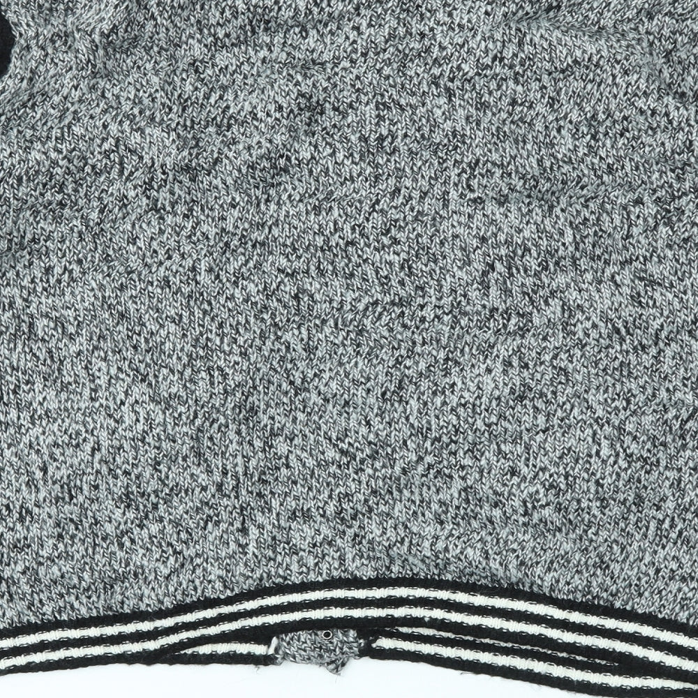 R EDITION  Mens Grey   Cardigan Jumper Size XL