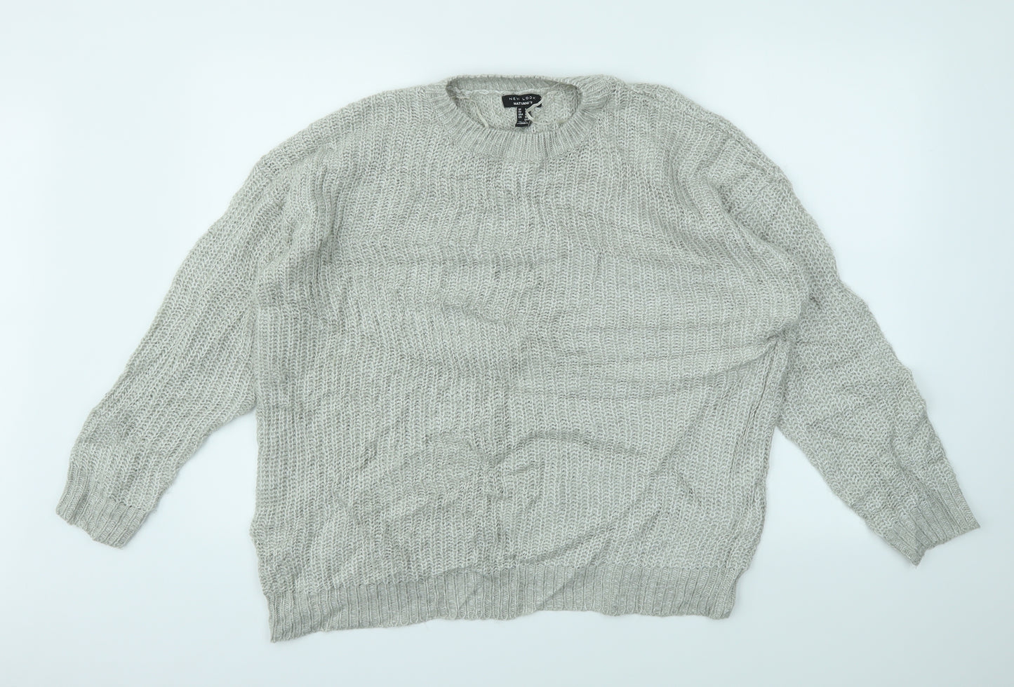New Look Womens Grey   Pullover Jumper Size S