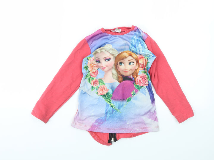 MEYBIY Girls Multicoloured Pullover Sweatshirt Size 6 Years