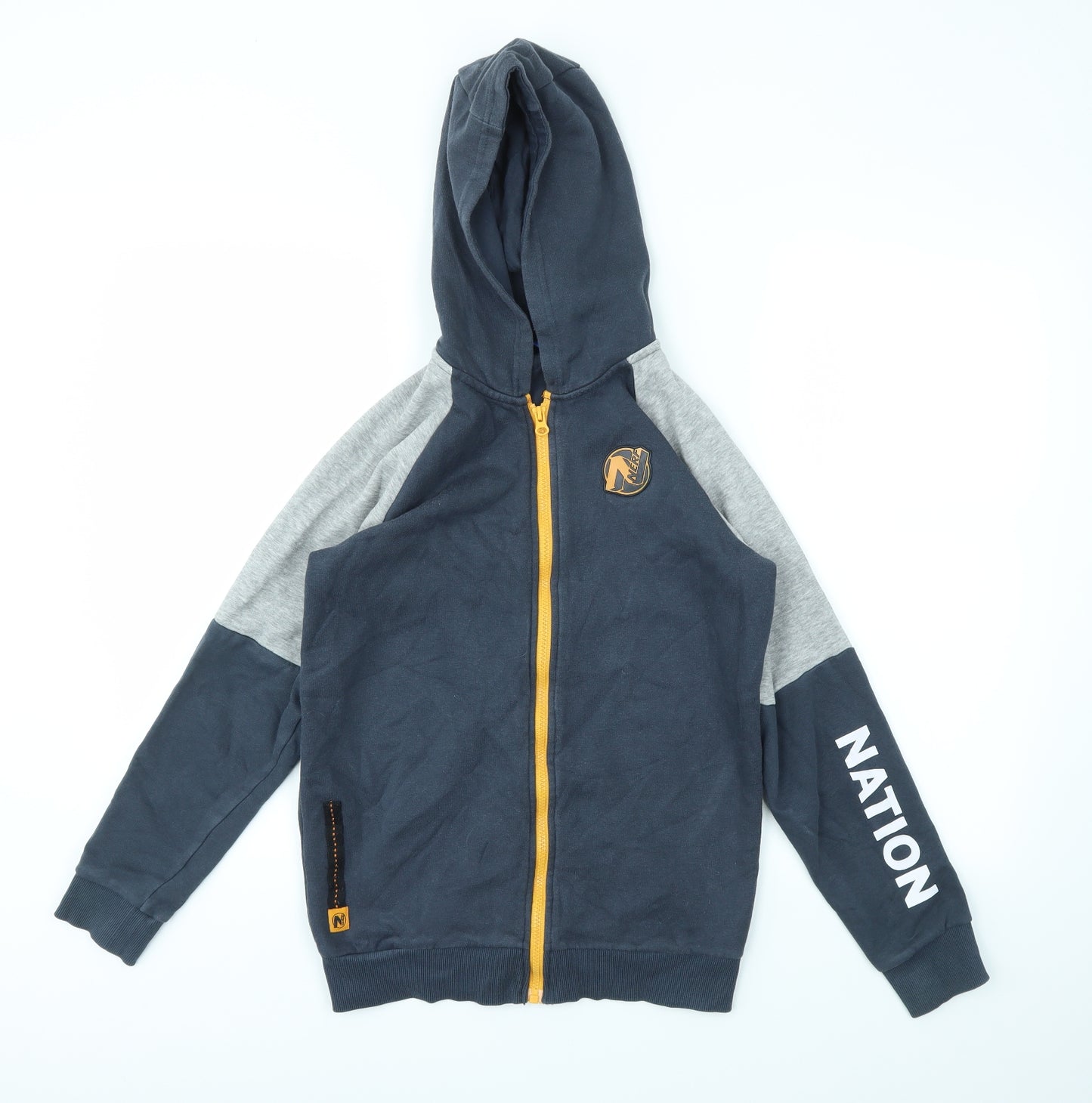 F&F Boys Blue   Full Zip Jumper Size 12-13 Years