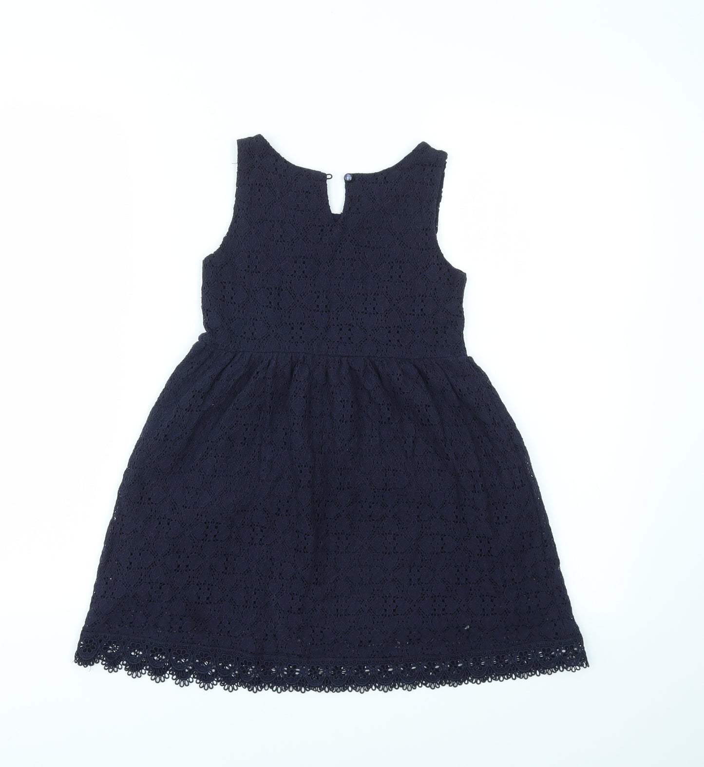 H&M Girls Blue   Fit & Flare  Size 7-8 Years