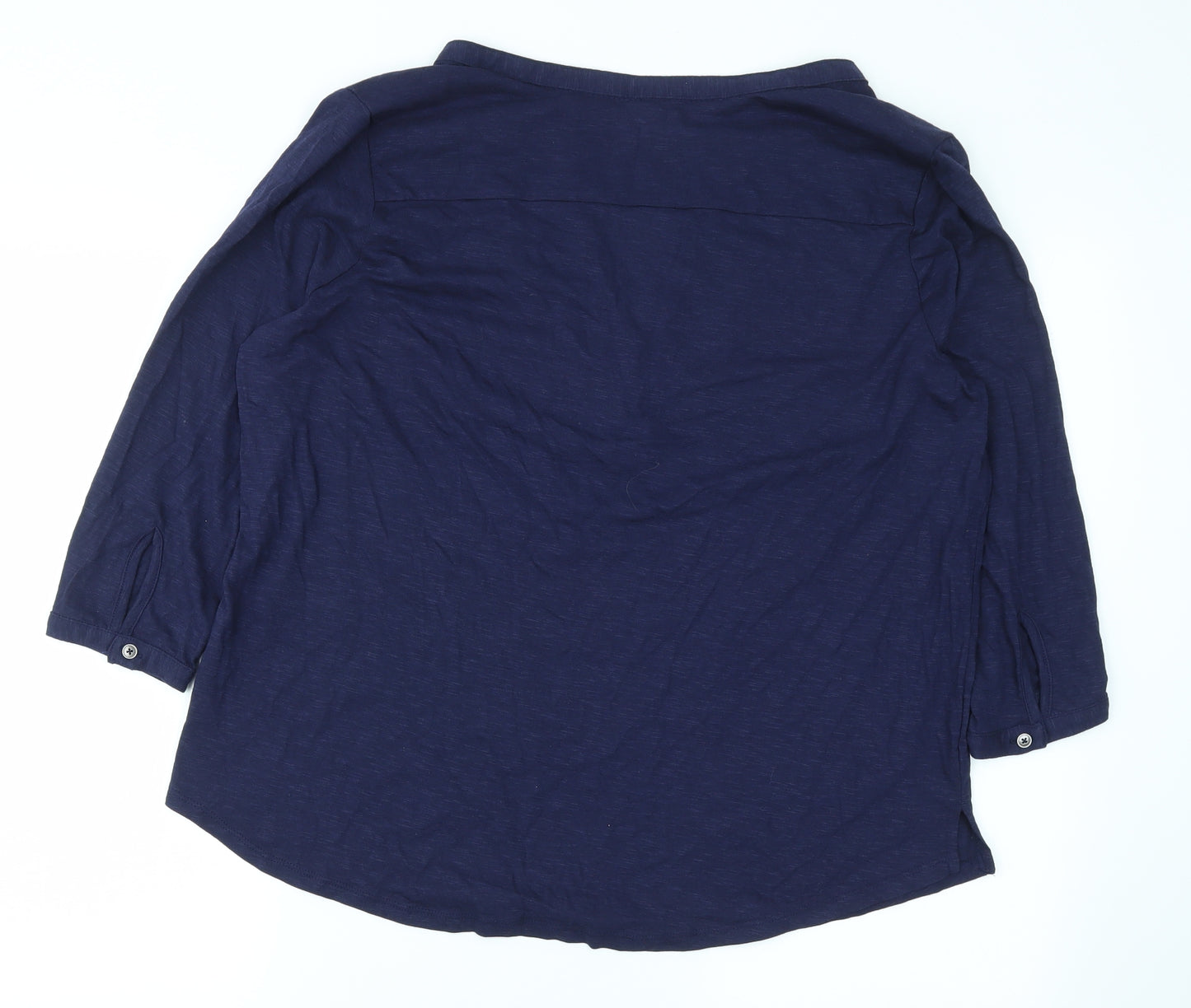 Nutmeg Womens Blue   Basic T-Shirt Size 16