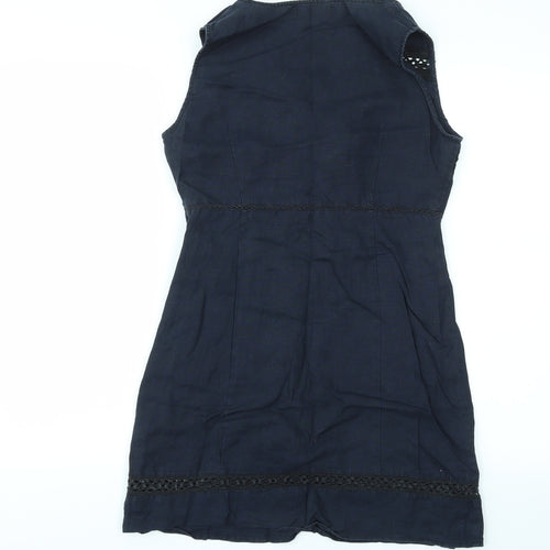 FRANCOACH Womens Blue   Fit & Flare  Size M