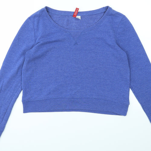 H&M Womens Blue   Pullover Jumper Size 12
