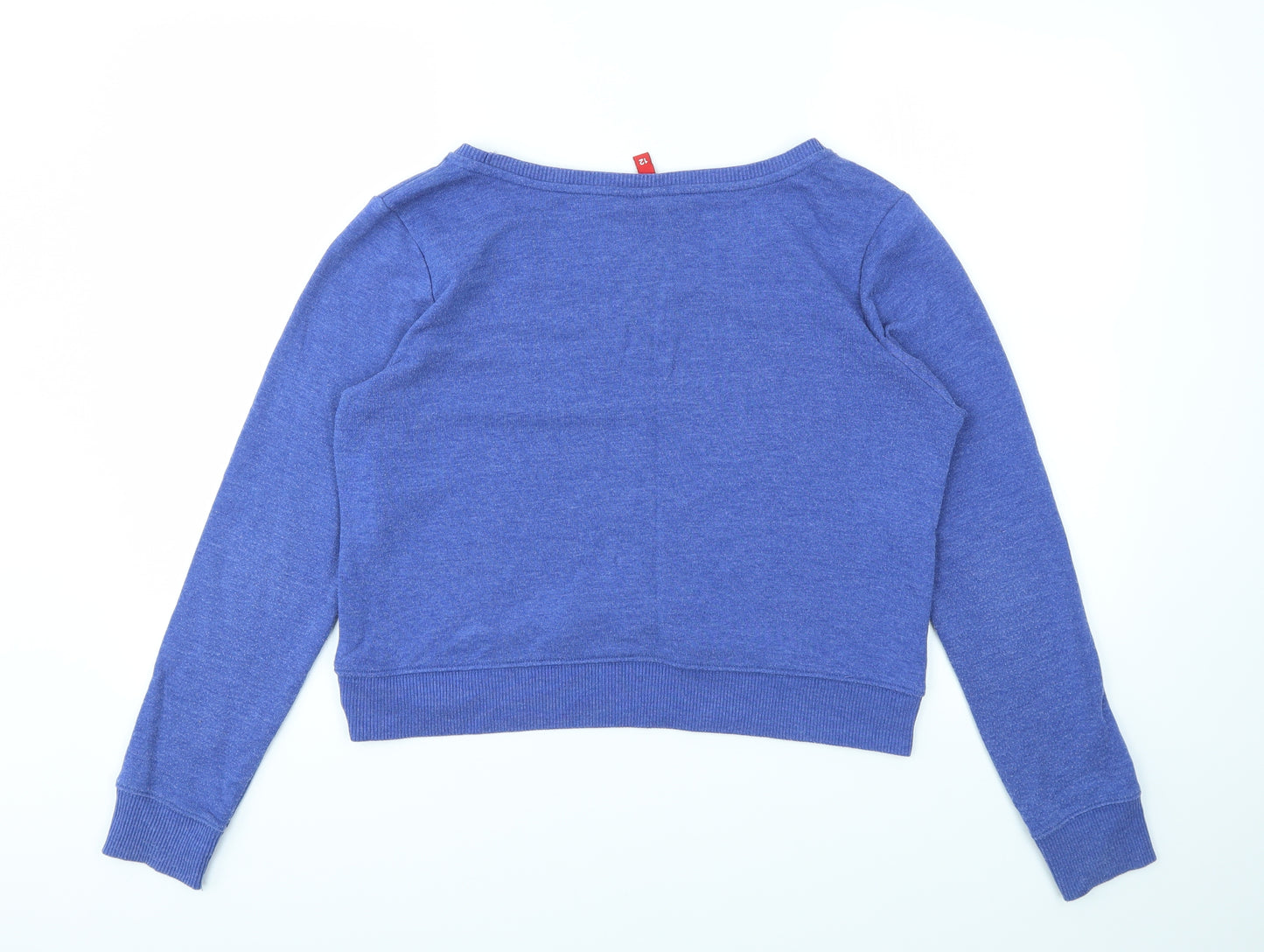 H&M Womens Blue   Pullover Jumper Size 12