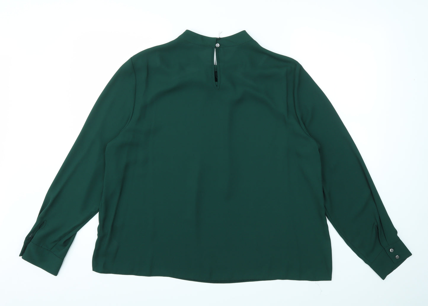 Dorthy Perkins Womens Green   Basic Blouse Size 18