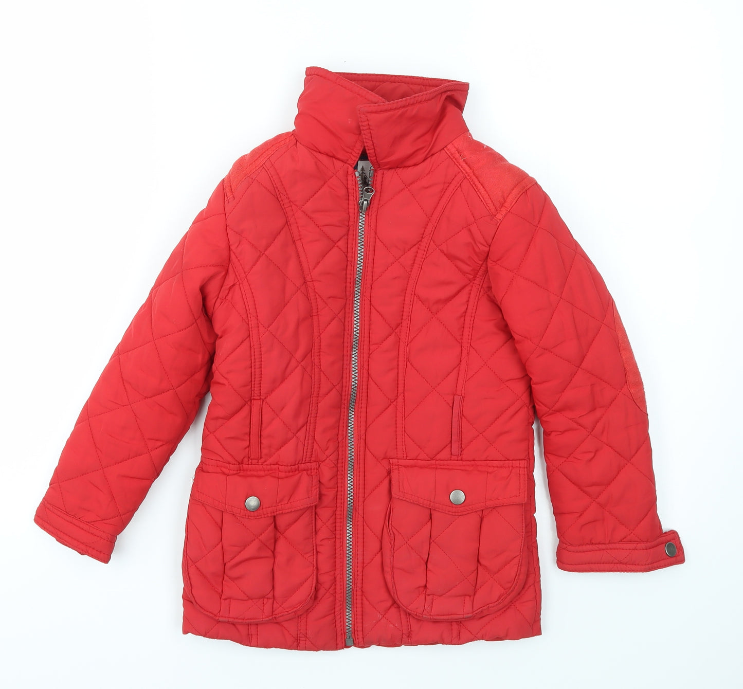 YD Girls Purple Ikat  Basic Coat Coat Size 8-9 Years