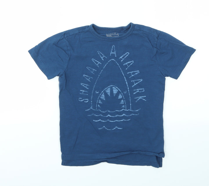 NEXT Boys Blue   Basic T-Shirt Size 7 Years