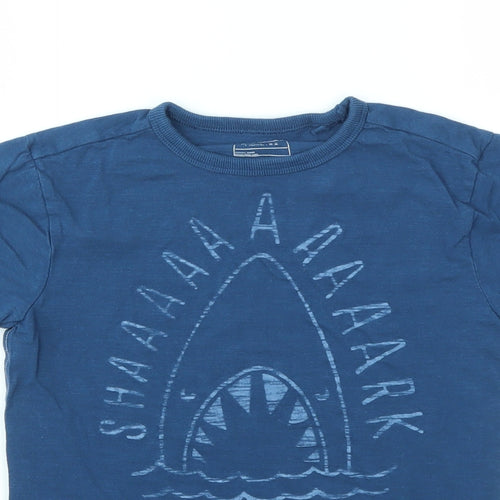 NEXT Boys Blue   Basic T-Shirt Size 7 Years